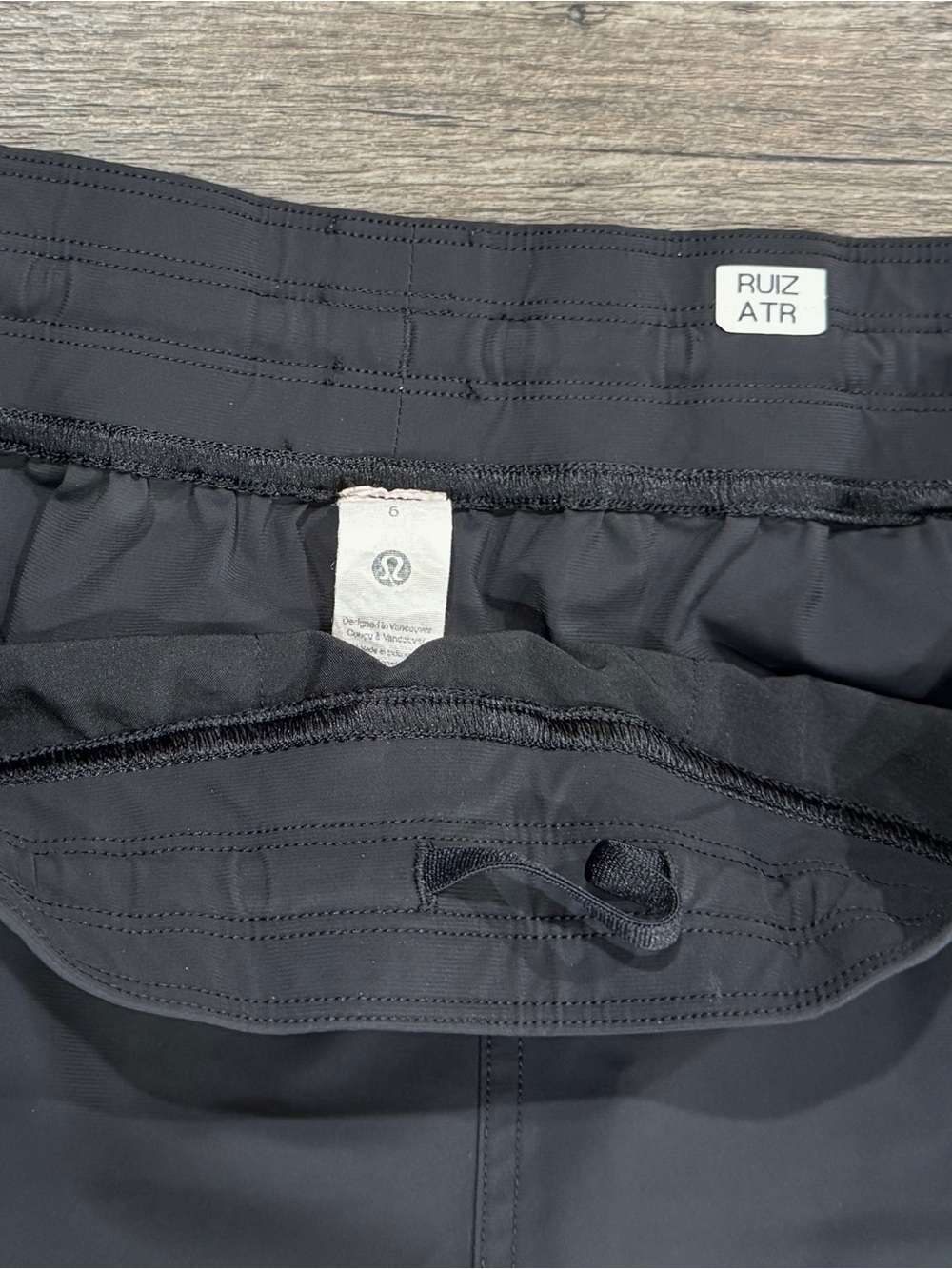 Lululemon Adapted State High-Rise Tech Fleece Jogger Black Size 6 - Picture 4 of 9